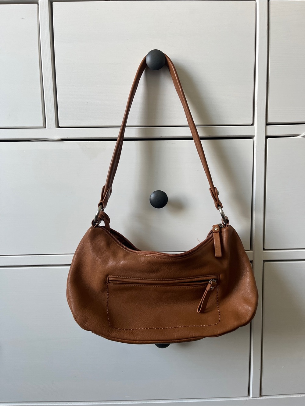 giani bernini genuine leather shoulder bag